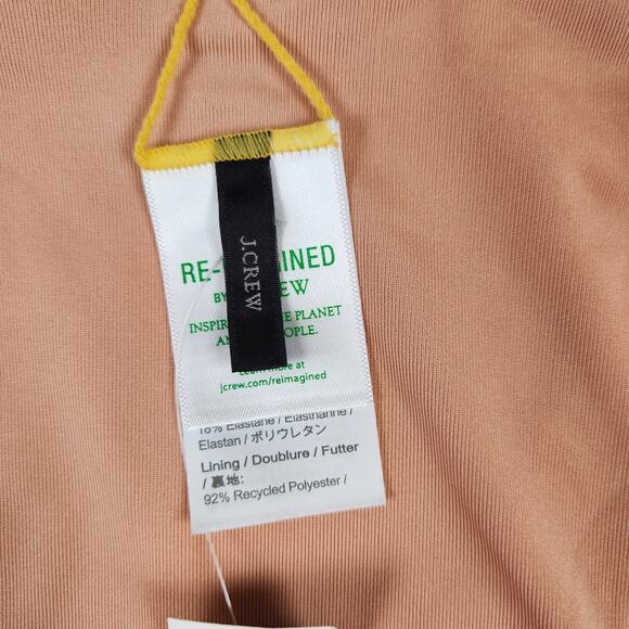 NWT J. Crew Swim Bottom Size 3X Yellow BF178 - Picture 6 of 9